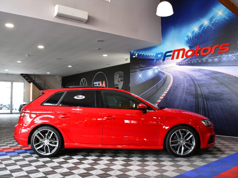 Audi S3 Sportback 2.0 TFSI 300 Quattro S-Tronic GPS Virtual Sièges Baquet TO Parc Assist Carbone JA 18