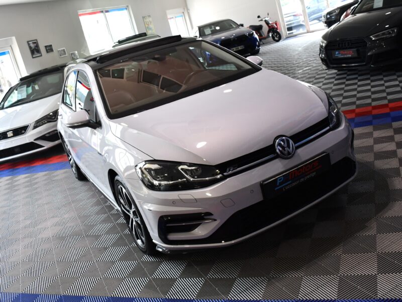 Volkswagen Golf 7 R-Line Carat 1.4 TSI 150 DSG GPS Cuir TO Keyless Dynaudio Front ACC Volant Chauffant JA 17