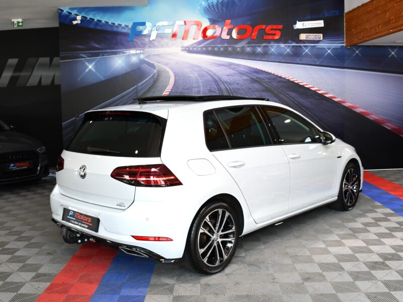 Volkswagen Golf 7 R-Line Carat 1.4 TSI 150 DSG GPS Cuir TO Keyless Dynaudio Front ACC Volant Chauffant JA 17