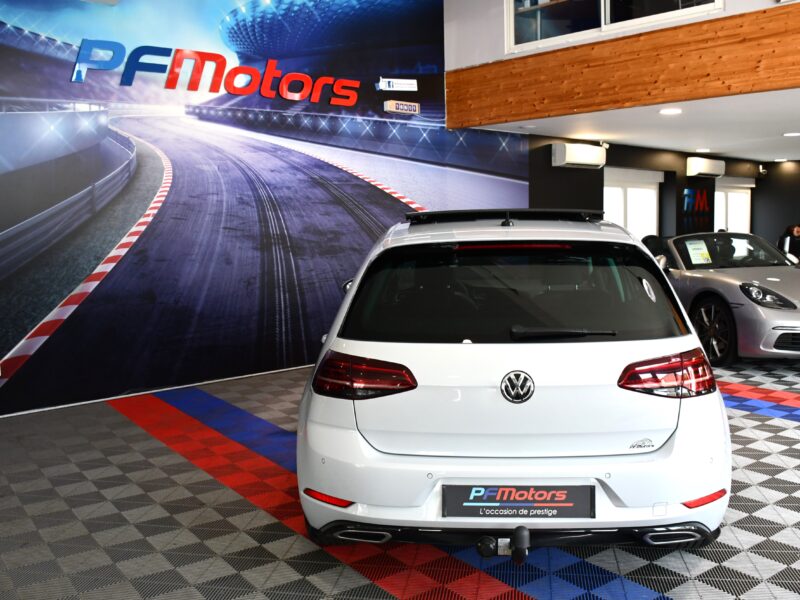 Volkswagen Golf 7 R-Line Carat 1.4 TSI 150 DSG GPS Cuir TO Keyless Dynaudio Front ACC Volant Chauffant JA 17