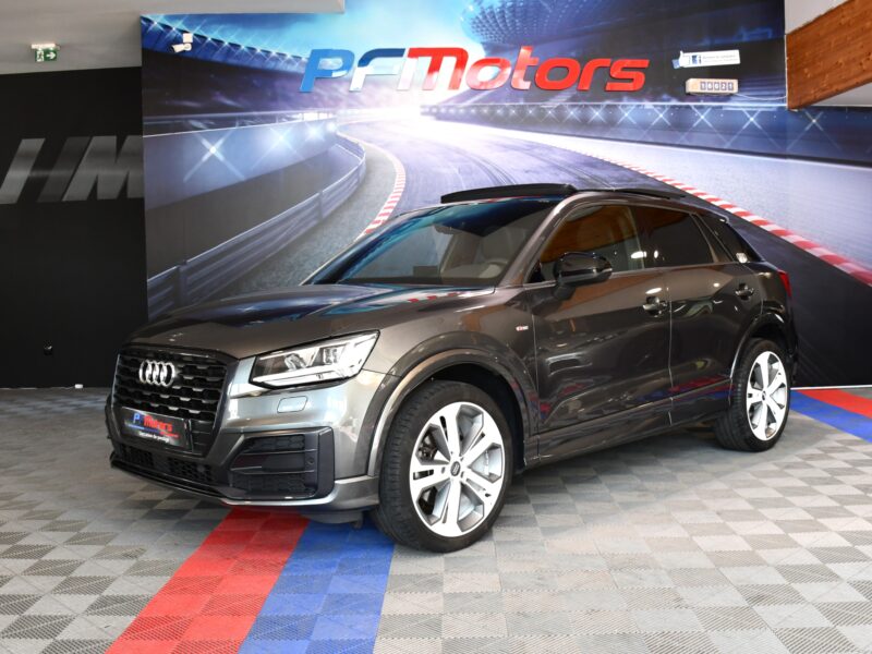 Audi Q2 S-Line 35 TFSI 150 S-Tronic GPS Virtual Pré Sense ACC TO Attelage Car Play Lane JA 19 Audi Sport