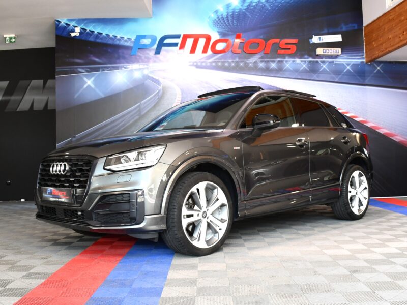 Audi Q2 S-Line 35 TFSI 150 S-Tronic GPS Virtual Pré Sense ACC TO Attelage Car Play Lane JA 19 Audi Sport