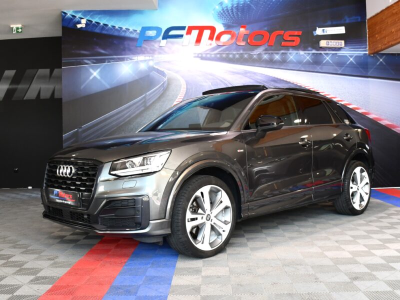 Audi Q2 S-Line 35 TFSI 150 S-Tronic GPS Virtual Pré Sense ACC TO Attelage Car Play Lane JA 19 Audi Sport