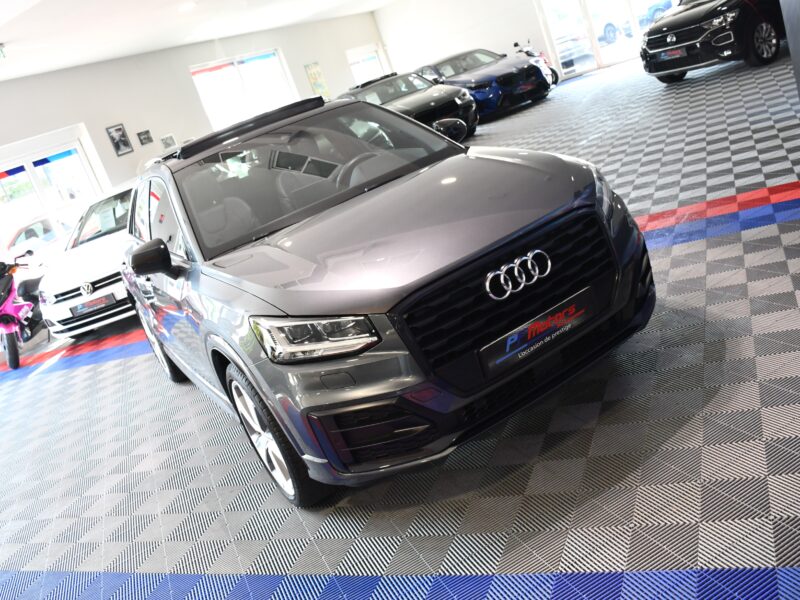Audi Q2 S-Line 35 TFSI 150 S-Tronic GPS Virtual Pré Sense ACC TO Attelage Car Play Lane JA 19 Audi Sport