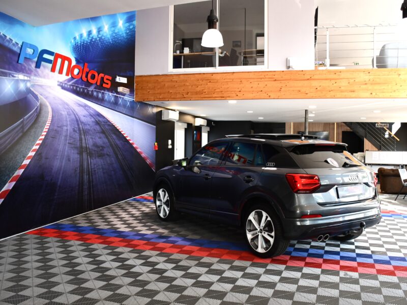 Audi Q2 S-Line 35 TFSI 150 S-Tronic GPS Virtual Pré Sense ACC TO Attelage Car Play Lane JA 19 Audi Sport