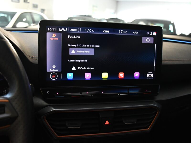 Cupra Formentor 2.0 TDI 150 DSG 4Drive GPS Virtual TO ACC Mode Caméra Hayon Baquet Lane Full Linck JA 19