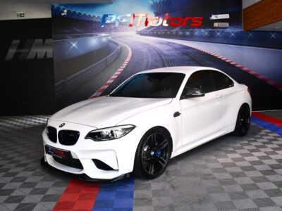 BMW M2 Coupé I 370 M DKG GPS Échappement M-Performance Harman Kardon LED Cuir Régulateur JA 19