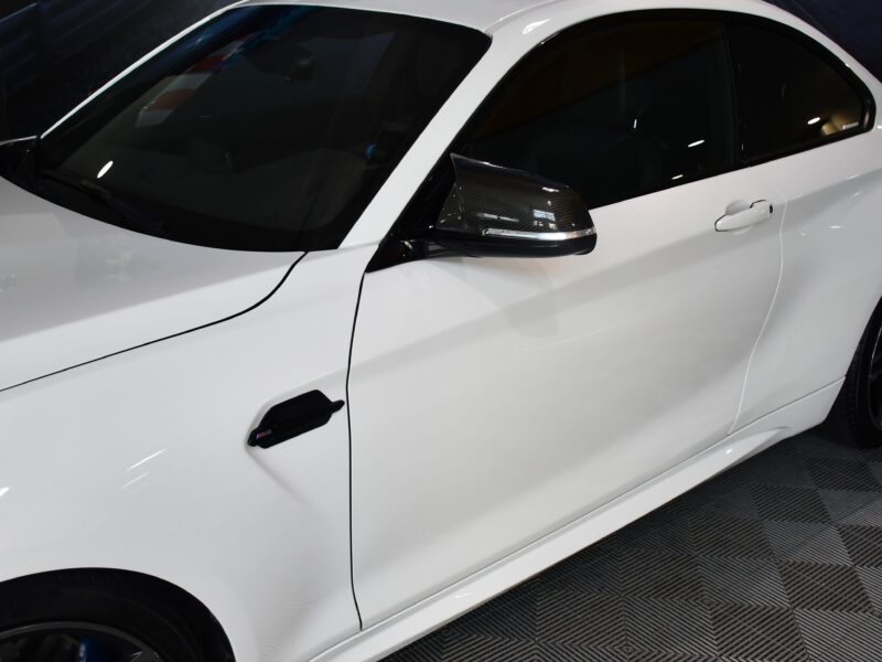 BMW M2 Coupé I 370 M DKG GPS Échappement M-Performance Harman Kardon LED Cuir Régulateur JA 19