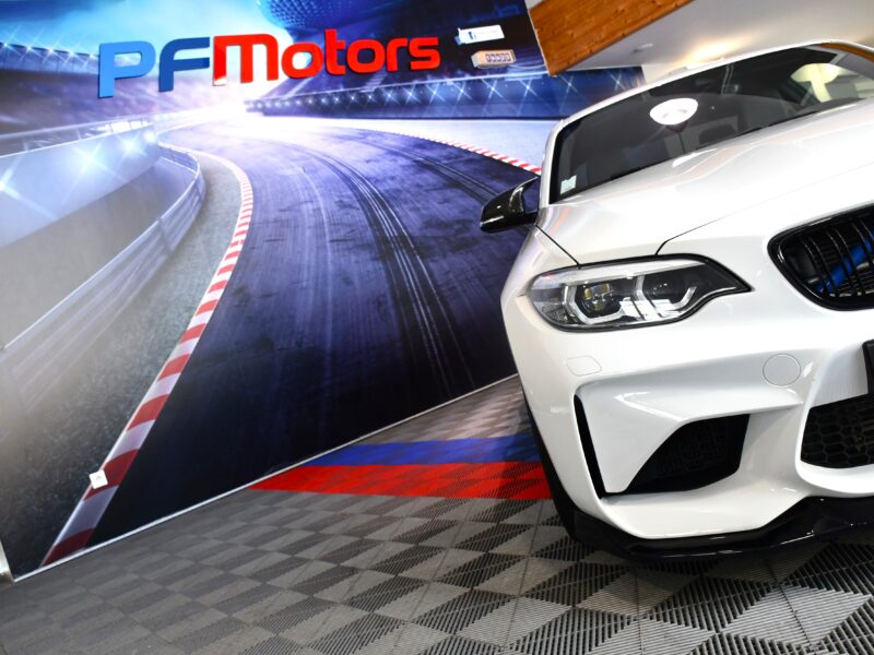 BMW M2 Coupé I 370 M DKG GPS Échappement M-Performance Harman Kardon LED Cuir Régulateur JA 19
