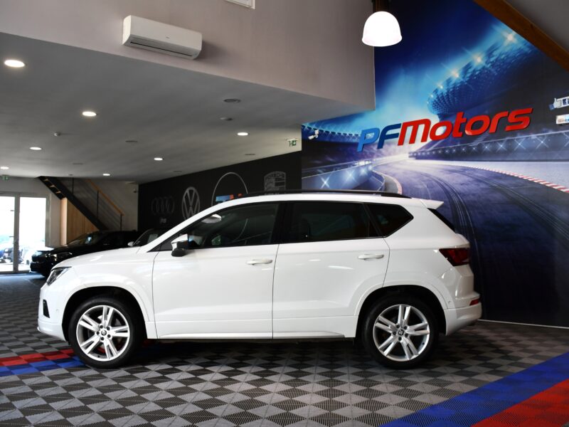 Séat Ateca FR 2.0 TDI 150 DSG 4Drive GPS Virtual ACC Cuir Hayon Attelage Parc Assist Caméra JA 18