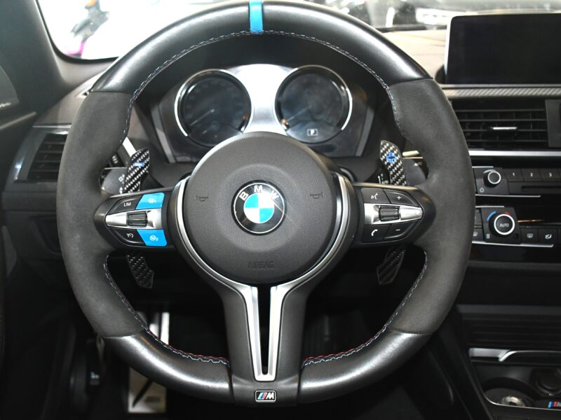 BMW M2 Coupé I 370 M DKG GPS Échappement M-Performance Harman Kardon LED Cuir Régulateur JA 19