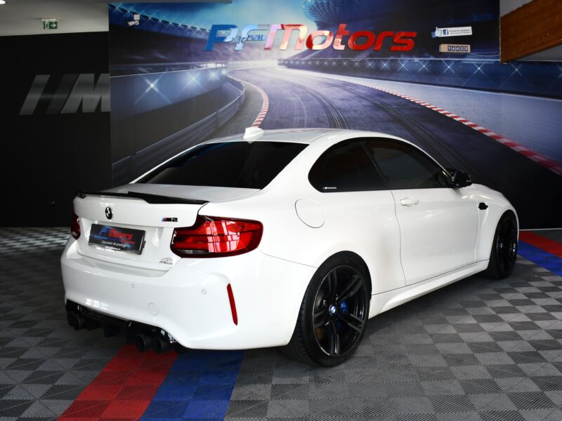 BMW M2 Coupé I 370 M DKG GPS Échappement M-Performance Harman Kardon LED Cuir Régulateur JA 19