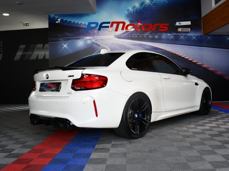 BMW M2 Coupé I 370 M DKG GPS Échappement M-Performance Harman Kardon LED Cuir Régulateur JA 19