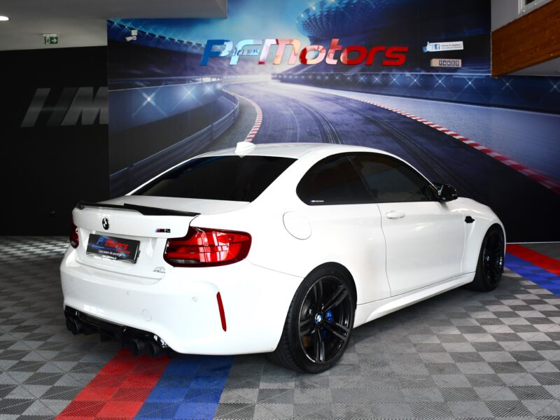BMW M2 Coupé I 370 M DKG GPS Échappement M-Performance Harman Kardon LED Cuir Régulateur JA 19