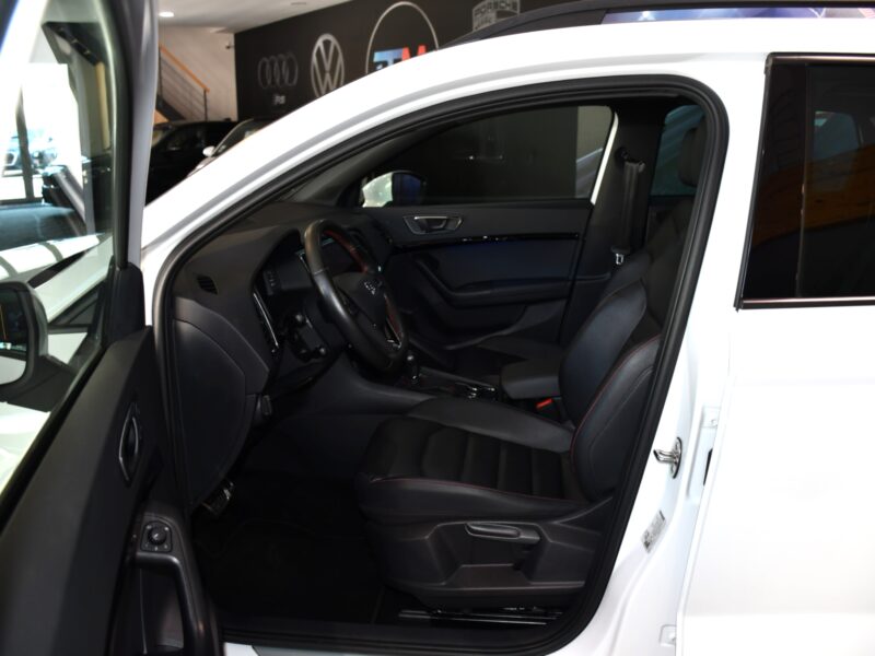 Séat Ateca FR 2.0 TDI 150 DSG 4Drive GPS Virtual ACC Cuir Hayon Attelage Parc Assist Caméra JA 18