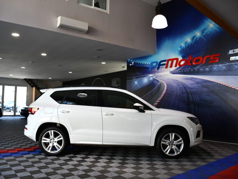 Séat Ateca FR 2.0 TDI 150 DSG 4Drive GPS Virtual ACC Cuir Hayon Attelage Parc Assist Caméra JA 18