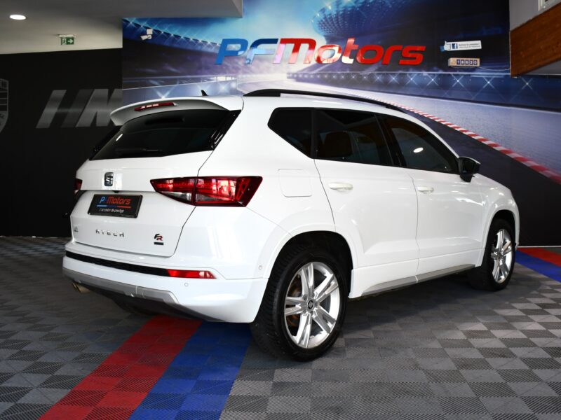 Séat Ateca FR 2.0 TDI 150 DSG 4Drive GPS Virtual ACC Cuir Hayon Attelage Parc Assist Caméra JA 18