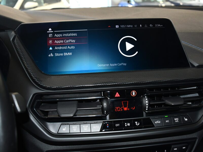 BMW 118iA M-Sport 1.5 136 BVA7 GPS Virtual Caméra Car Play Mode LED Freinage JA 17
