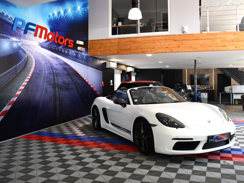 Porsche Boxster 718 T 2.0 Turbo 300 PDK GPS Volant Mode Echappement Suspension Mode Sport + Pack Chrono JA 20