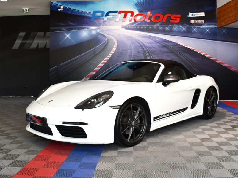 Porsche Boxster 718 T 2.0 Turbo 300 PDK GPS Volant Mode Echappement Suspension Mode Sport + Pack Chrono JA 20