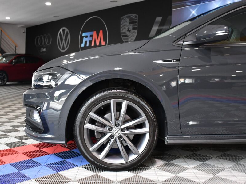 Volkswagen Polo R-Line 1.5 TSI 150 DSG GPS Virtual Car Play Front Induction Régulateur JA 17