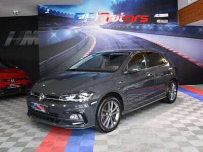Volkswagen Polo R-Line 1.5 TSI 150 DSG GPS Virtual Car Play Front Induction Régulateur JA 17