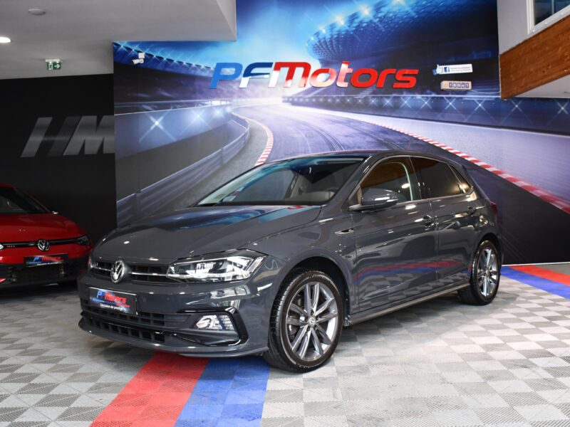 Volkswagen Polo R-Line 1.5 TSI 150 DSG GPS Virtual Car Play Front Induction Régulateur JA 17