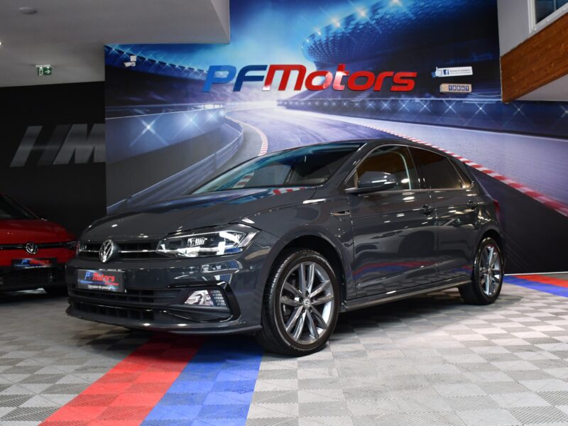 Volkswagen Polo R-Line 1.5 TSI 150 DSG GPS Virtual Car Play Front Induction Régulateur JA 17