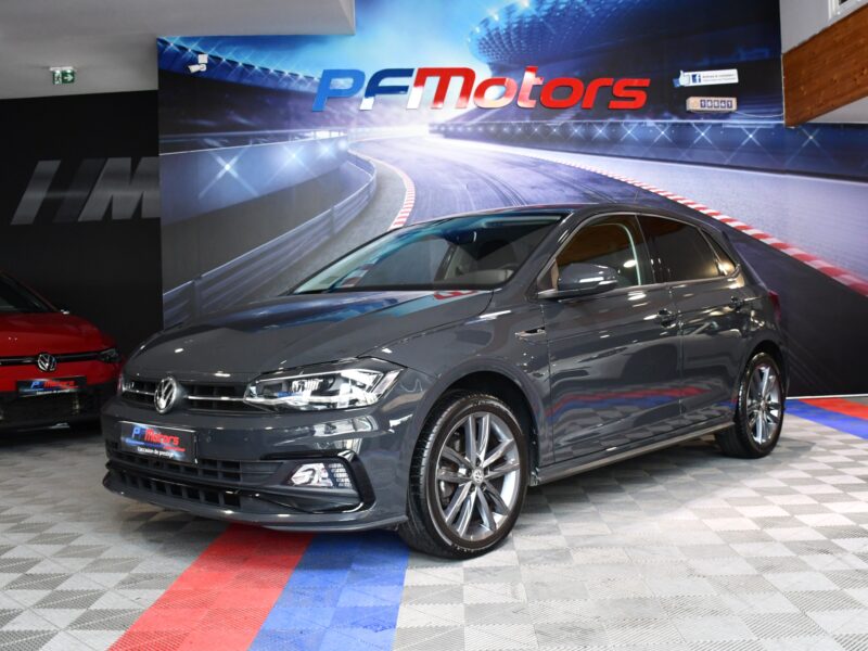 Volkswagen Polo R-Line 1.5 TSI 150 DSG GPS Virtual Car Play Front Induction Régulateur JA 17