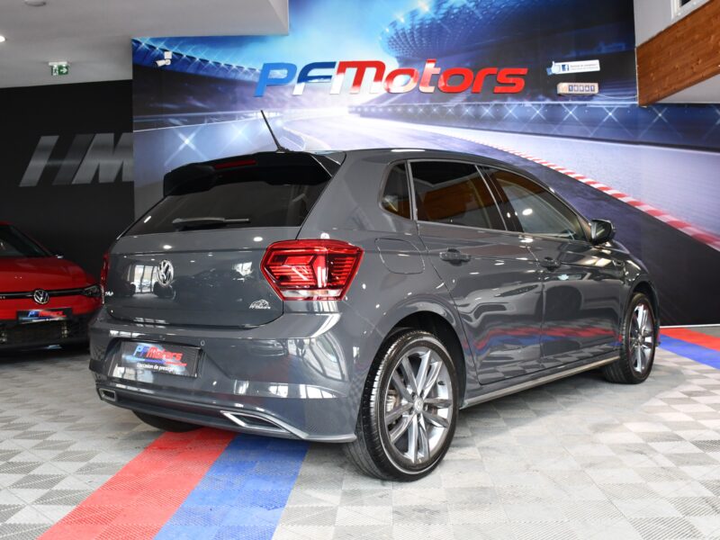 Volkswagen Polo R-Line 1.5 TSI 150 DSG GPS Virtual Car Play Front Induction Régulateur JA 17