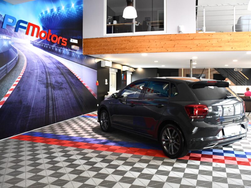 Volkswagen Polo R-Line 1.5 TSI 150 DSG GPS Virtual Car Play Front Induction Régulateur JA 17