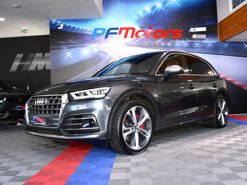 Audi SQ5 3.0 V6 347 Quattro GPS Virtual Bang Olufsen Magnétic Ride Attelage Hayon Caméra Pré Sense Lane Car Play JA 21