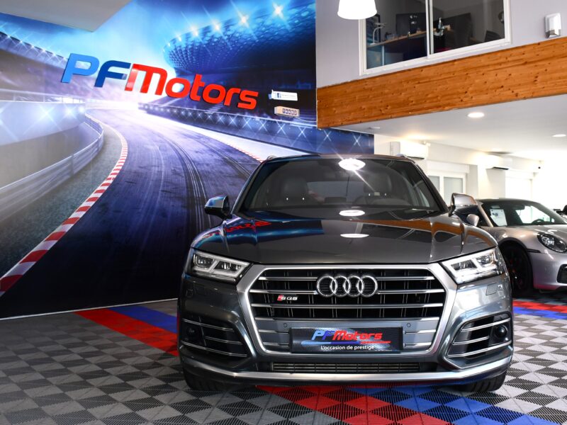 Audi SQ5 3.0 V6 347 Quattro GPS Virtual Bang Olufsen Magnétic Ride Attelage Hayon Caméra Pré Sense Lane Car Play JA 21