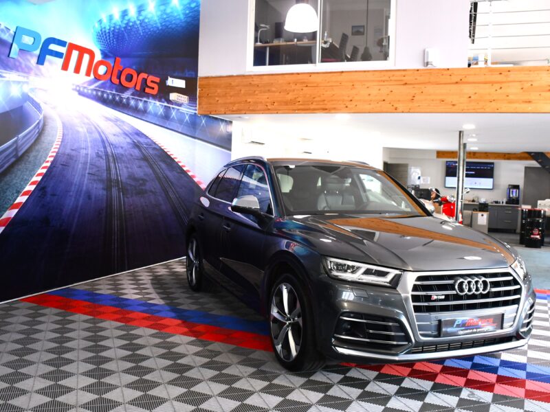 Audi SQ5 3.0 V6 347 Quattro GPS Virtual Bang Olufsen Magnétic Ride Attelage Hayon Caméra Pré Sense Lane Car Play JA 21