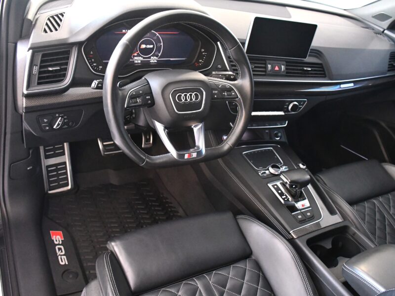 Audi SQ5 3.0 V6 347 Quattro GPS Virtual Bang Olufsen Magnétic Ride Attelage Hayon Caméra Pré Sense Lane Car Play JA 21