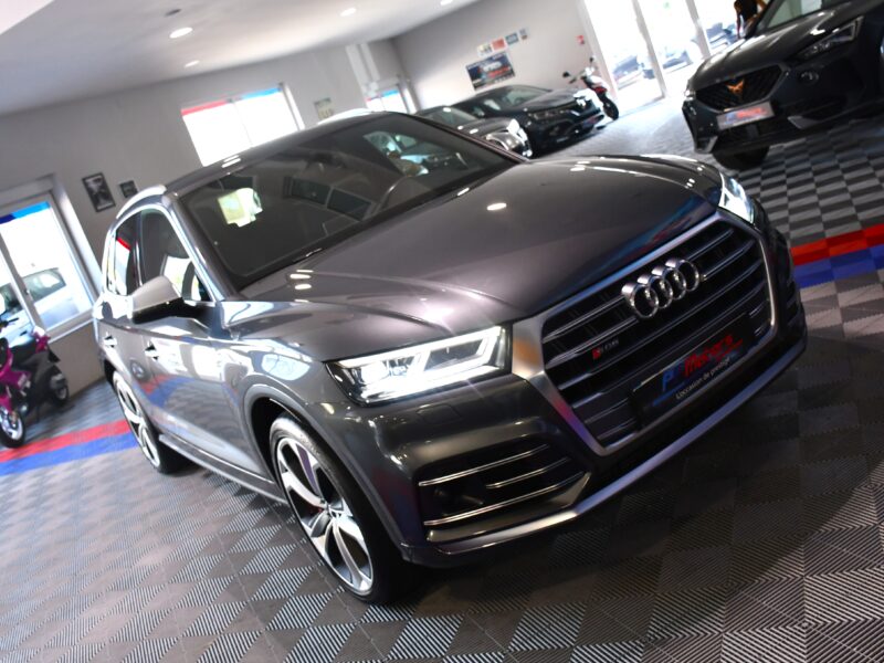 Audi SQ5 3.0 V6 347 Quattro GPS Virtual Bang Olufsen Magnétic Ride Attelage Hayon Caméra Pré Sense Lane Car Play JA 21