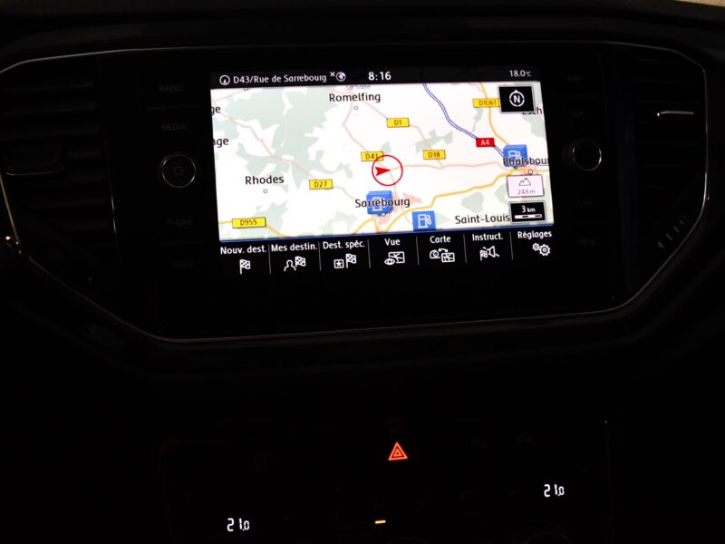 Volkswagen T-Roc Carat 1.5 TSI 150 DSG GPS Virtual ACC Parc Assist front Lane Caméra Hayon Parc Assist JA 17