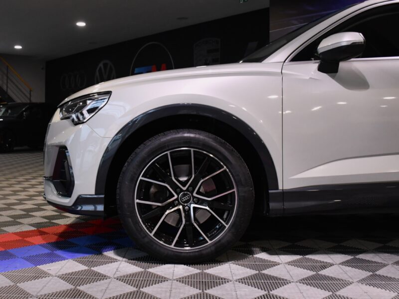 Audi Q3 Sportback S-Line Design Luxe 40 TDI 200 Quattro S-Tronic GPS Virtual Hayon Attelage Pré Sense Caméra JA 19