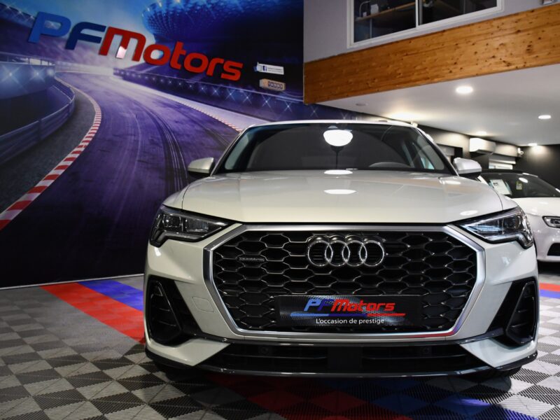 Audi Q3 Sportback S-Line Design Luxe 40 TDI 200 Quattro S-Tronic GPS Virtual Hayon Attelage Pré Sense Caméra JA 19