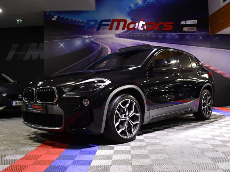 BMW X2 18D X-Drive 2.0 150 M Sport GPS Sièges BAQUETS M Sport TO Caméra Hayon LED Cuir JA 19