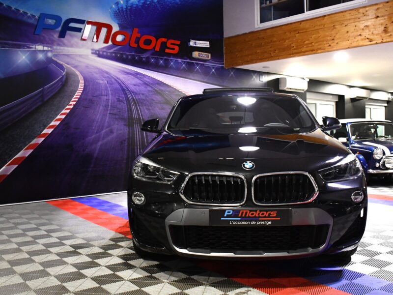 BMW X2 18D X-Drive 2.0 150 M Sport GPS Sièges BAQUETS M Sport TO Caméra Hayon LED Cuir JA 19