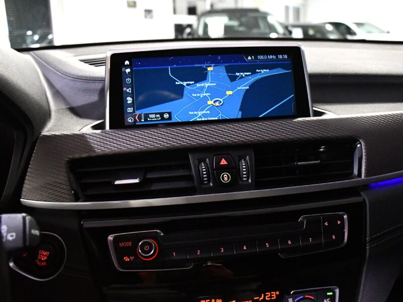 BMW X2 18D X-Drive 2.0 150 M Sport GPS Sièges BAQUETS M Sport TO Caméra Hayon LED Cuir JA 19