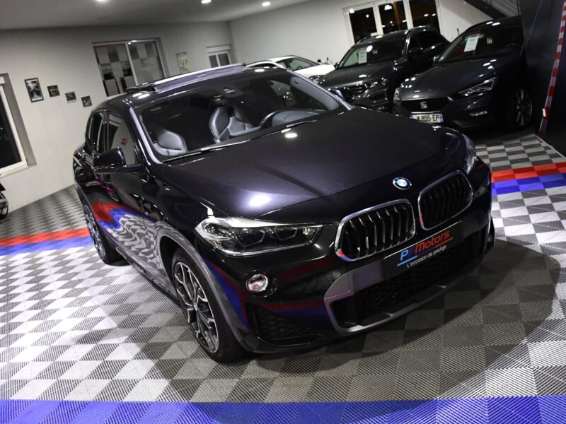 BMW X2 18D X-Drive 2.0 150 M Sport GPS Sièges BAQUETS M Sport TO Caméra Hayon LED Cuir JA 19