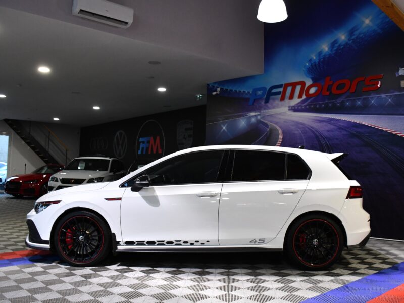 Volkswagen Golf 8 GTI Clubsport édition 45 2.0 TSI 300 DSG GPS Virtual IQ LED AKRAPOVIC Front Side ACC JA 19