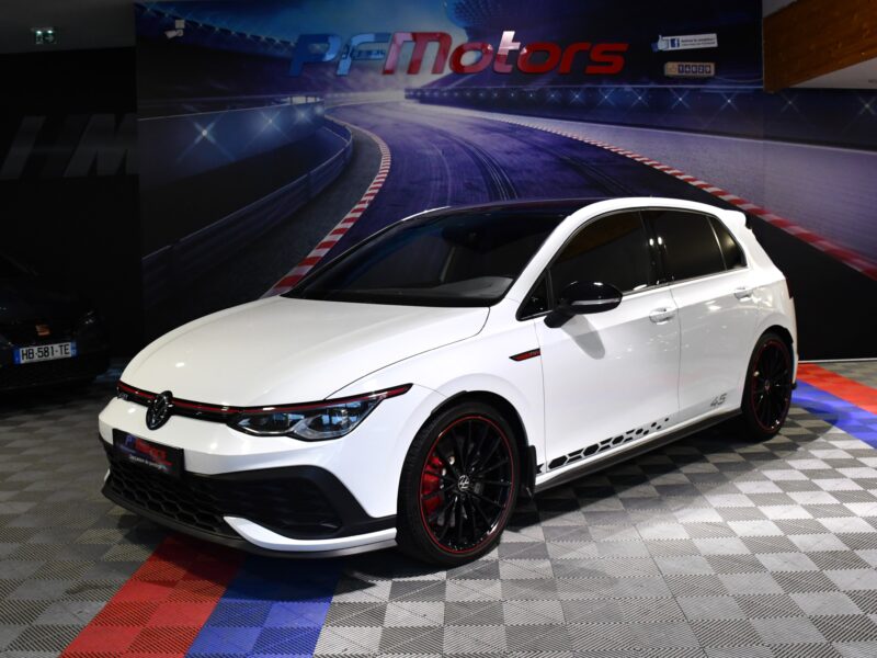Volkswagen Golf 8 GTI Clubsport édition 45 2.0 TSI 300 DSG GPS Virtual IQ LED AKRAPOVIC Front Side ACC JA 19