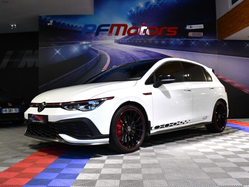 Volkswagen Golf 8 GTI Clubsport édition 45 2.0 TSI 300 DSG GPS Virtual IQ LED AKRAPOVIC Front Side ACC JA 19