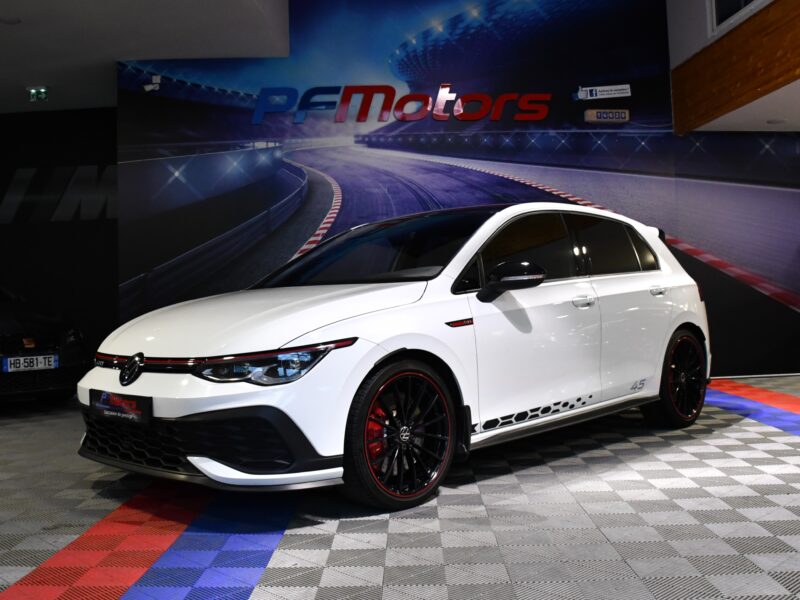Volkswagen Golf 8 GTI Clubsport édition 45 2.0 TSI 300 DSG GPS Virtual IQ LED AKRAPOVIC Front Side ACC JA 19