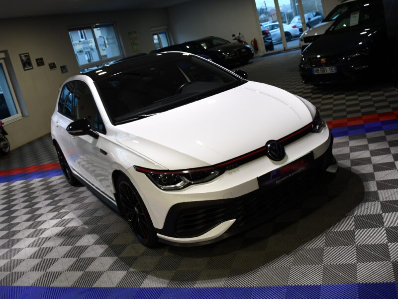 Volkswagen Golf 8 GTI Clubsport édition 45 2.0 TSI 300 DSG GPS Virtual IQ LED AKRAPOVIC Front Side ACC JA 19
