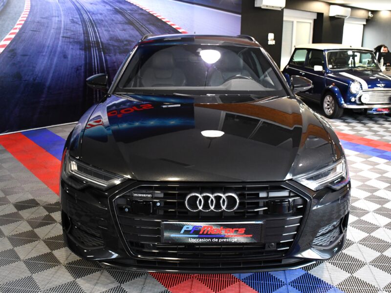 Audi A6 S-Line 50 TDI 3.0 V6 286 Quattro GPS Virtual Bang Olufsen Pré Sense Hayon Attelage Clim 4Zones Éclairage Ambiance ACC JA 19