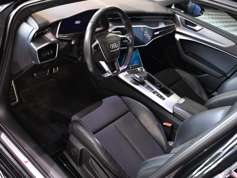 Audi A6 S-Line 50 TDI 3.0 V6 286 Quattro GPS Virtual Bang Olufsen Pré Sense Hayon Attelage Clim 4Zones Éclairage Ambiance ACC JA 19